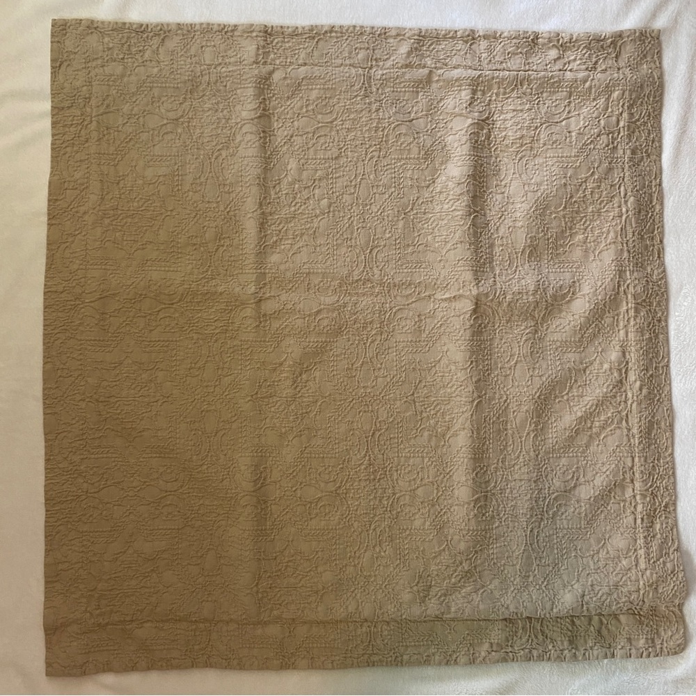 Frontgate Textured Euro Sham